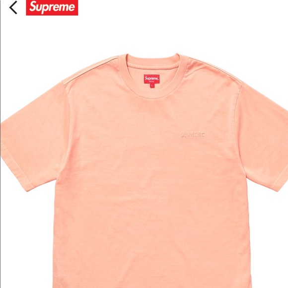peach supreme shirt